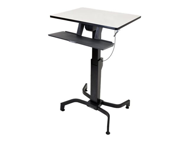 Ergotron WorkFit PD Sit-Stand Desk (Gray)