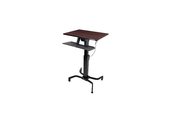 Ergotron WorkFit-PD Sit-Stand Desk - stand