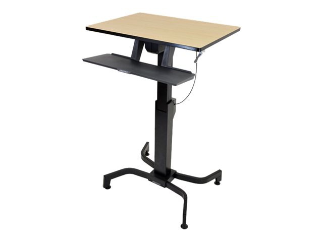 Ergotron WorkFit PD Sit-Stand Desk (birch)