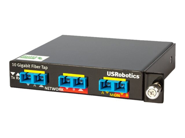 USRobotics 10 Gigabit LR Single-Mode Fiber Tap - tap splitter - 10 Gbps