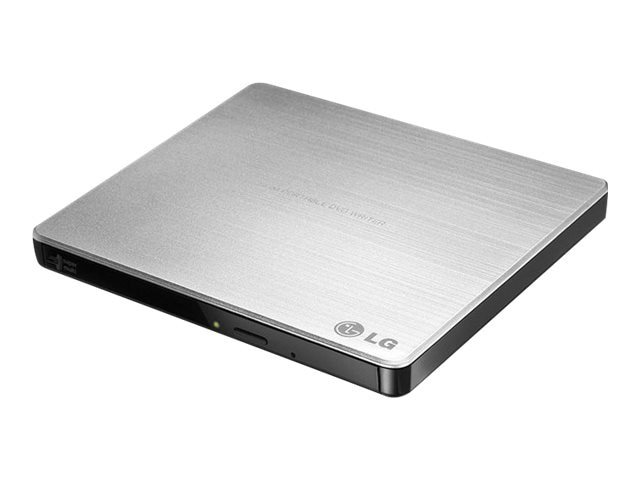 Lg Gp60ns50 Super Multi External Dvd Drive Silver Gp60ns50 Storage Media Cdw Com