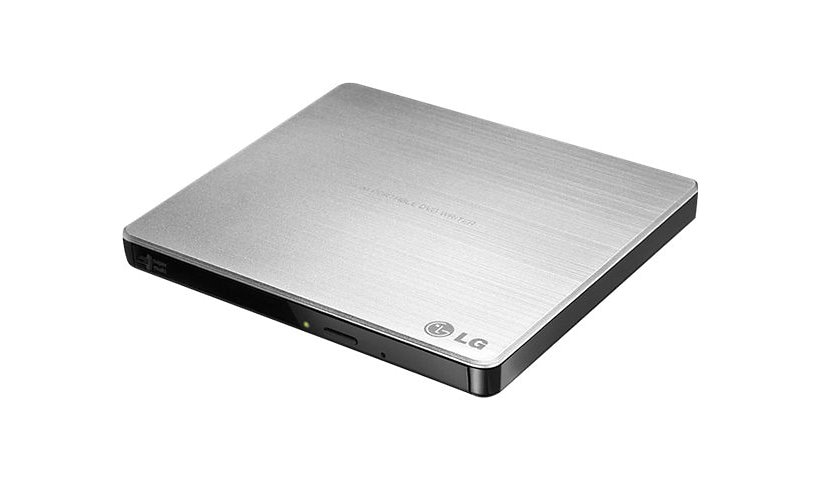 LG GP60NS50 Super Multi External DVD Drive - Silver
