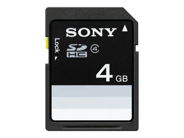 Sony SF4N4D/TQMN - flash memory card - 4 GB - SDHC