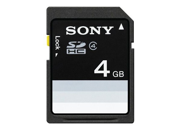 Sony SF4N4D/TQMN - flash memory card - 4 GB - SDHC