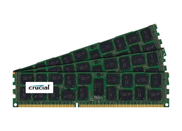 Crucial - DDR3 - 24 GB: 3 x 8 GB - DIMM 240-pin