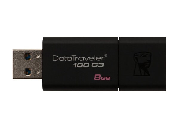 Kingston DataTraveler 100 G3 - USB flash drive - 8 GB