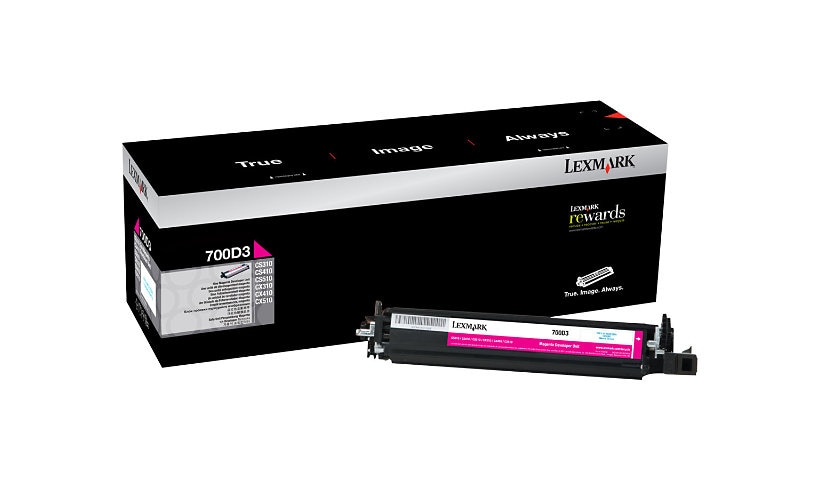 Lexmark 700D3 - magenta - original - developer kit - LCCP
