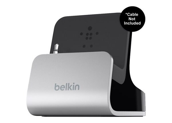Belkin Cradle with Audio Port for iPhone 5 - Silver