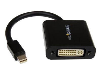 StarTech.com Mini DisplayPort to DVI Adapter, Mini DP to DVI-D Single Link Converter, 1080p Video, Passive, mDP 1.2 to