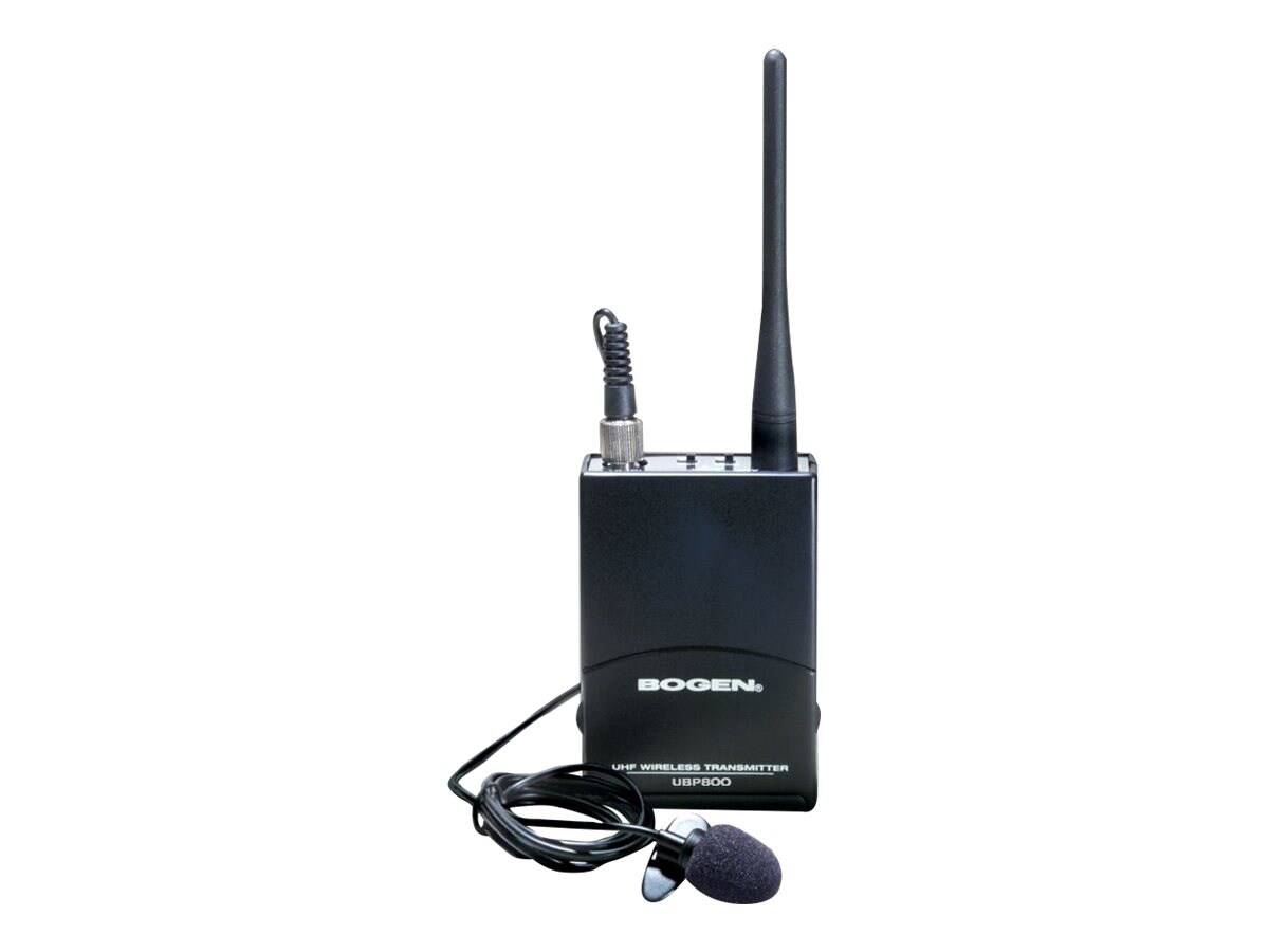 Bogen UBP800 Body-Pack w/Lavaliere Microphone - wireless microphone system