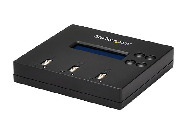 StarTech.com Standalone 1 to 2 USB Thumb Drive Duplicator & Eraser