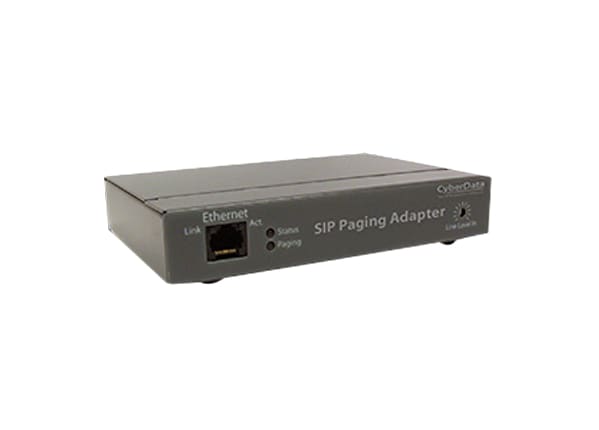 CyberData Paging Adapter - VoIP gateway