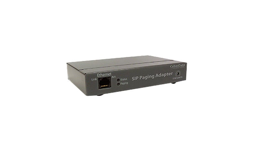 CyberData Paging Adapter - VoIP gateway