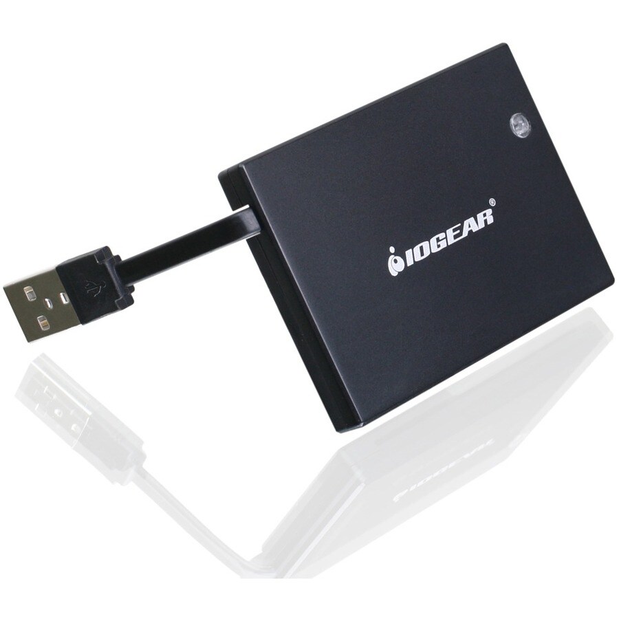 IOGEAR Portable Smart Card Reader - SMART card reader - USB 2.0