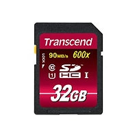 Transcend - flash memory card - 32 GB - SDHC UHS-I