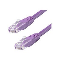 StarTech.com 6ft CAT6 Ethernet Cable - Purple Molded Gigabit - 100W PoE UTP 650MHz - Category 6 Patch Cord UL Certified