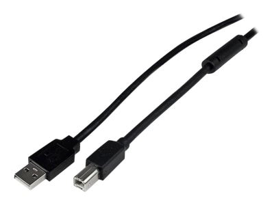 StarTech.com 20m / 65ft Active USB 2.0 A to B Cable - M/M