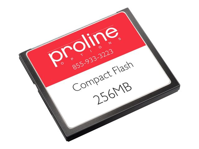 Proline - flash memory card - 256 MB - CompactFlash