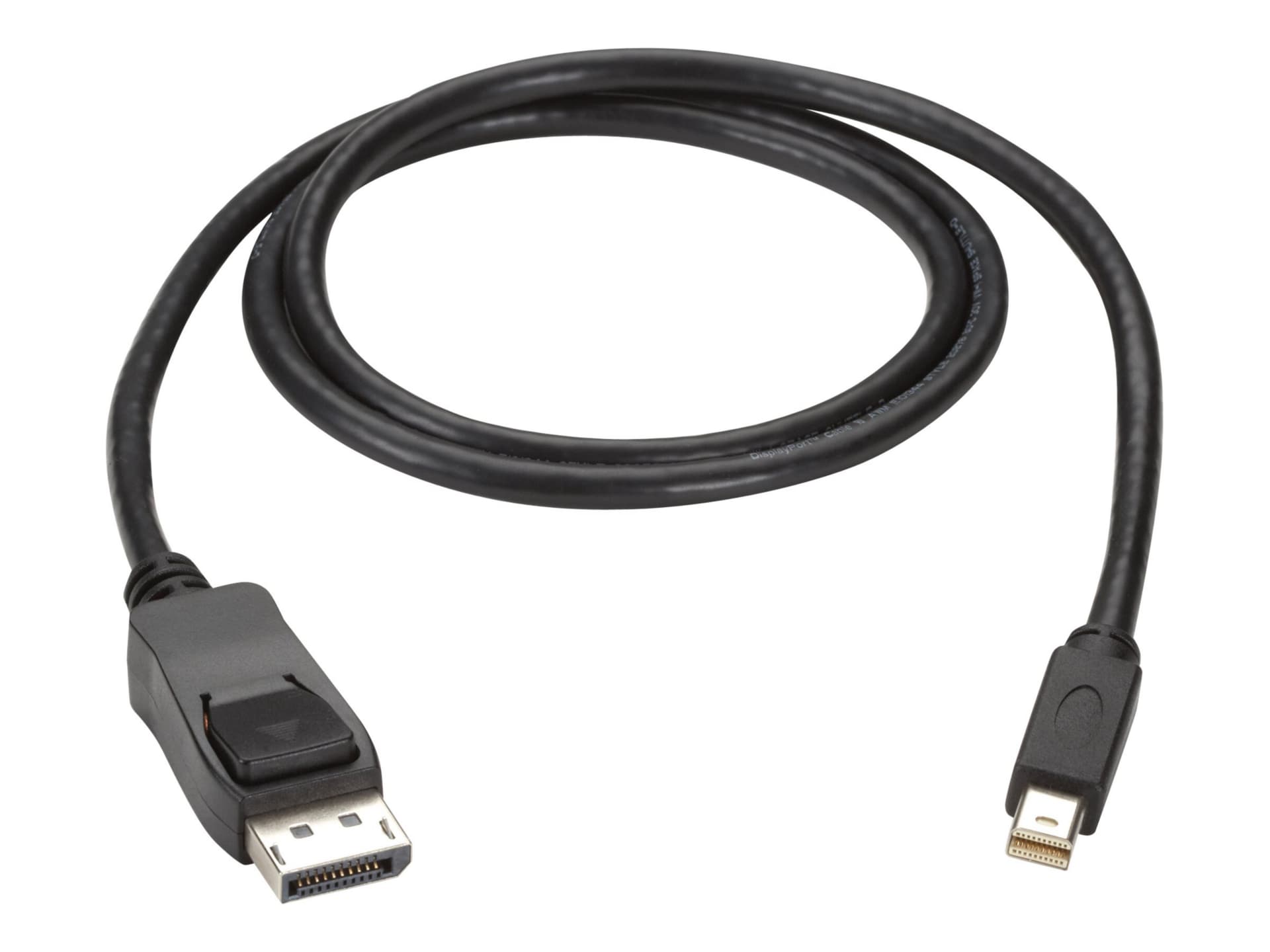 Black Box 15ft Mini Displayport to Displayport Adapter Cable, M/M, 1080P