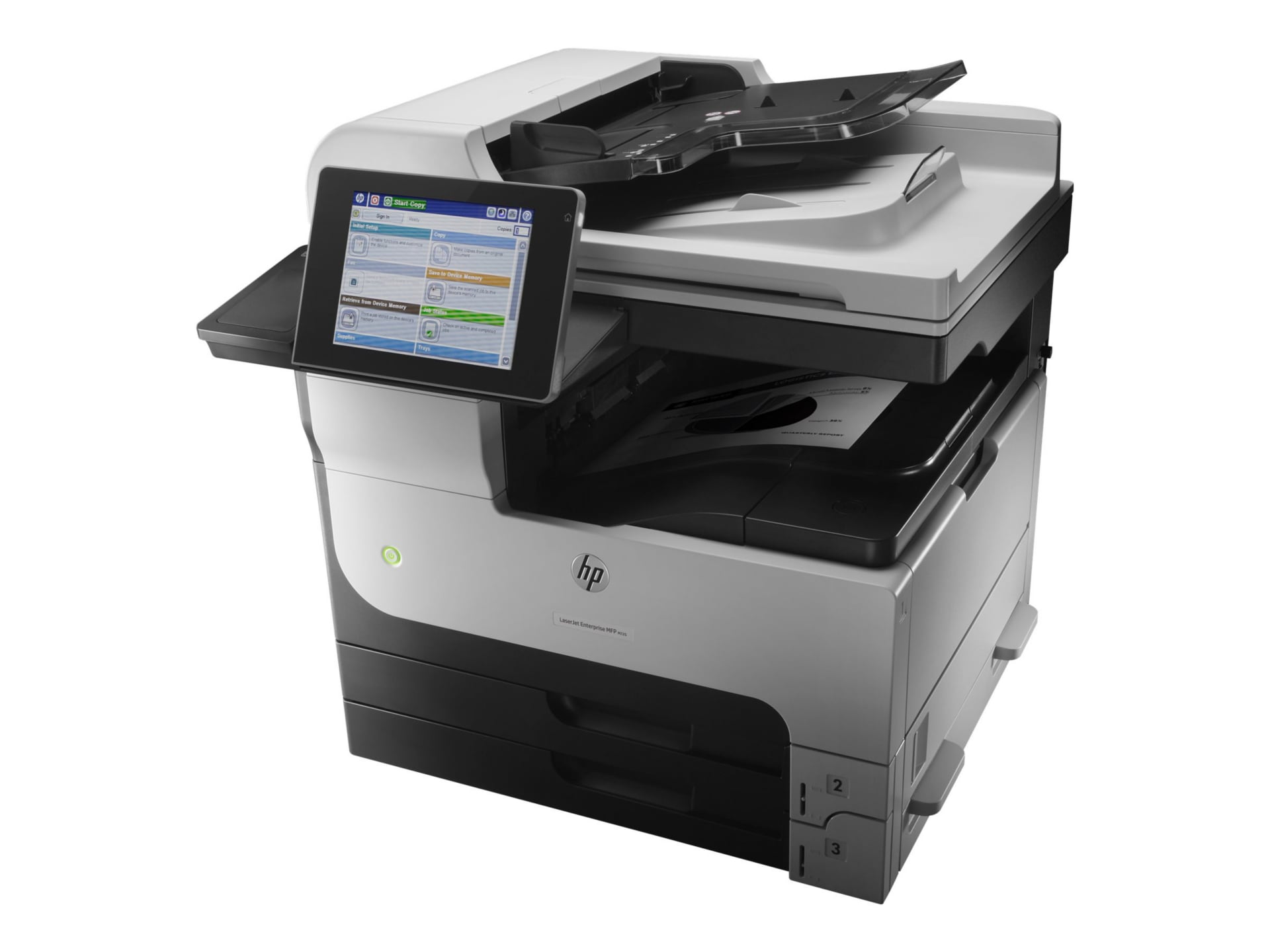 HP LaserJet Enterprise MFP M725dn - multifunction - B/W - CF066A#BGJ - All-in-One Printers - CDW.com