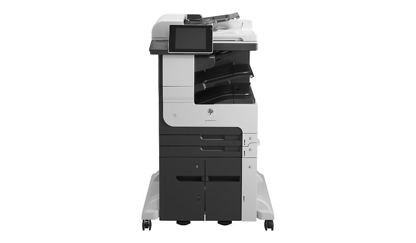 HP LaserJet 700 M725Z+ Laser Multifunction Printer-Monochrome-Copier/Fax/Scanner-41 ppm Mono Print-1200x1200