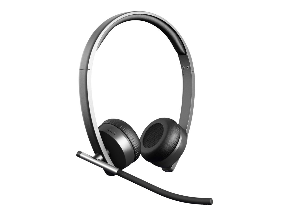 Logitech Headset Dual H820e - headset - 981-000516 - Wireless Headsets CDW.com