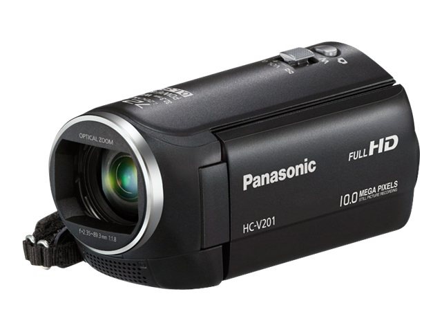 Panasonic HC-V201 - camcorder - flash card