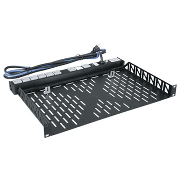 Middle Atlantic 1RU Utility Rack Mounted Shelf - 10.8in Depth Vented Rack S