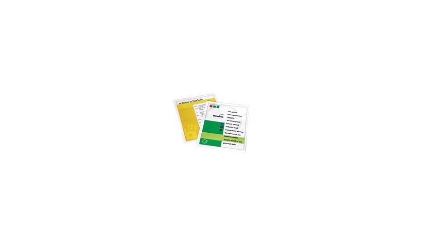Fellowes Laminating Pouches - 50-pack - glossy - 9 in x 11.5 in - lamination pouches