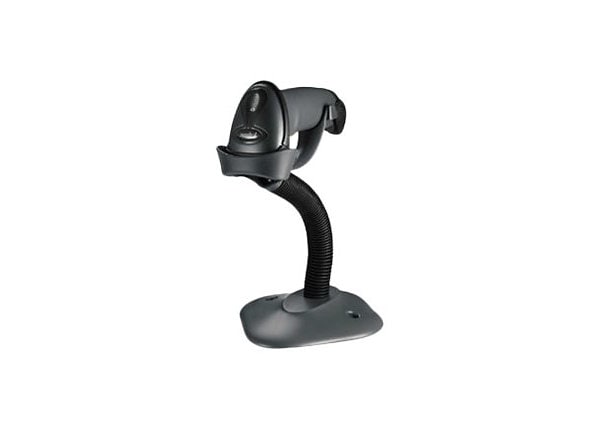 Zebra LS2208 barcode scanner (scanner, USB cable and, stand included)