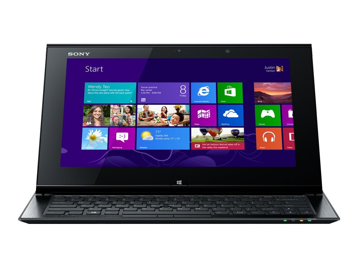 Sony VAIO Duo 11 SVD11225PDB - 11.6" - Intel Core i7 - 3537U - 8 GB RAM - 128 GB SSD - QWERTY
