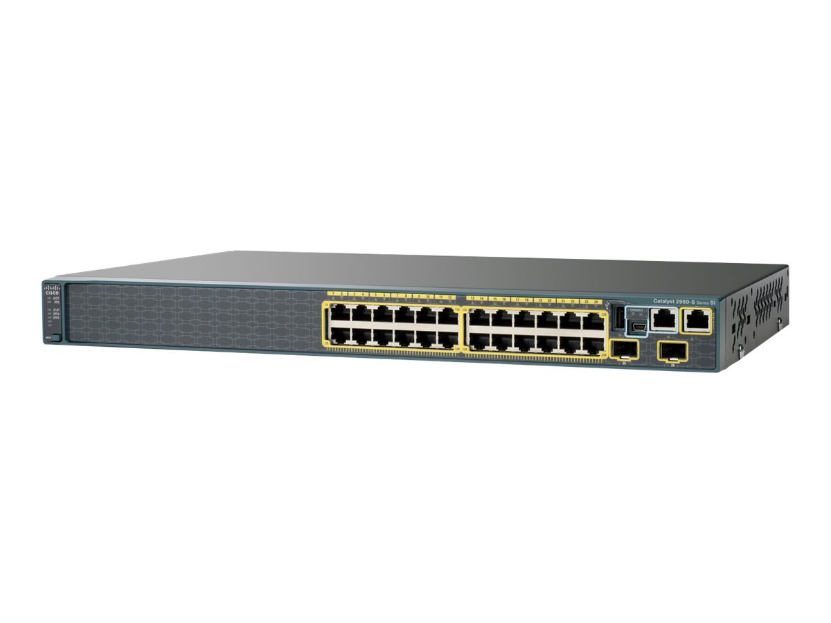 Cisco Catalyst 2960S-24TS-S - switch - 24 ports - managed - rack-mountable