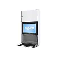Enovate Medical e550 Hall Wallstation w/ eLift cabinet unit - for LCD displ