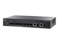 Cisco Small Business SG300-10SFP - switch - 8 ports - managed - rack-mountable