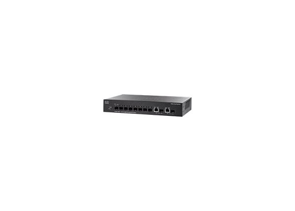 Cisco Small Business SG300-10SFP - switch - 8 ports - managed - rack-mountable