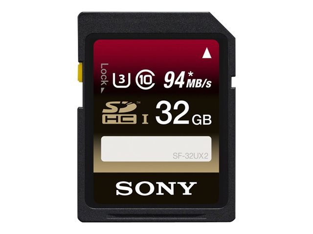 Sony SF32UX/TQN - flash memory card - 32 GB - SDHC UHS-I