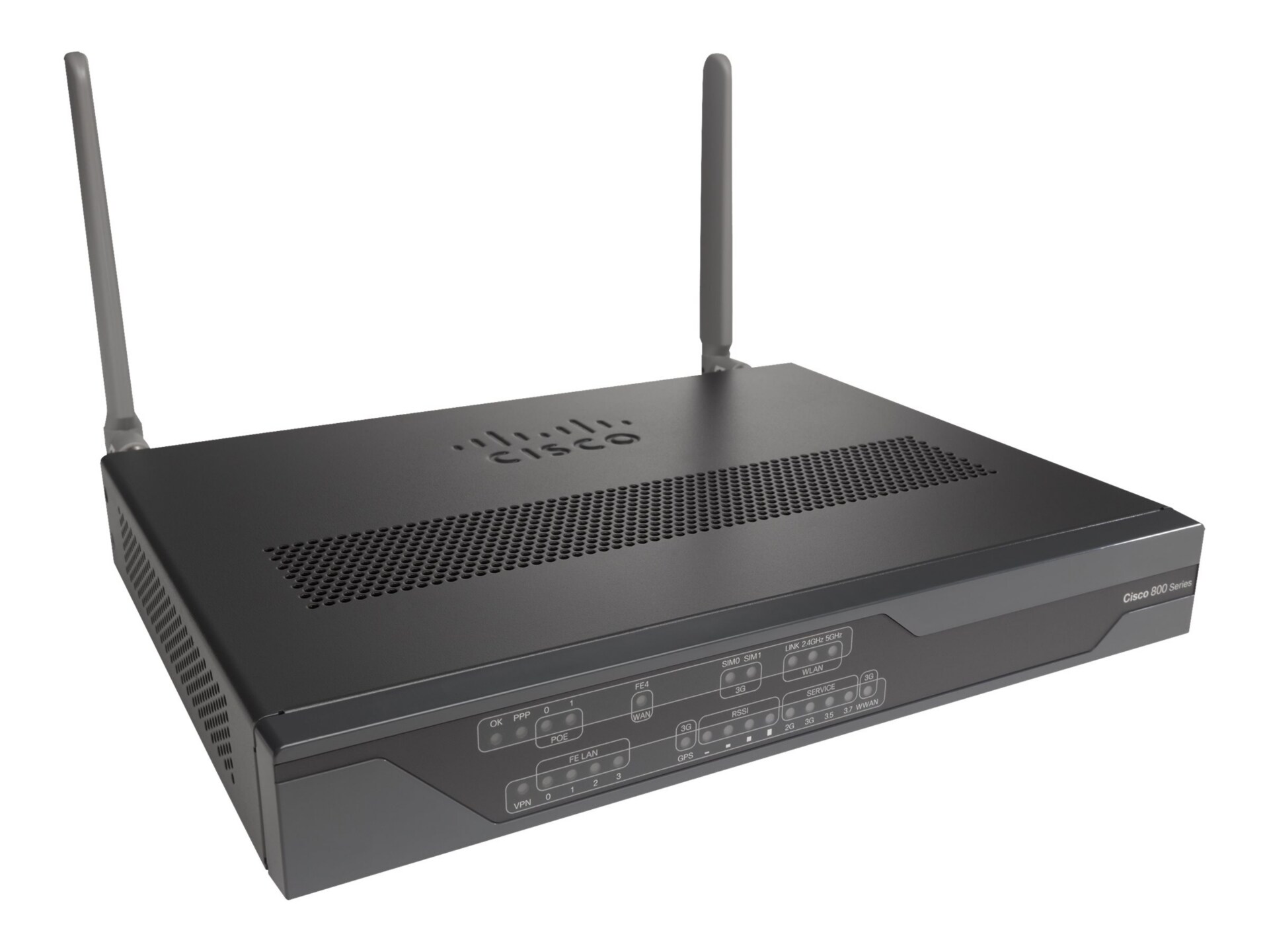 Cisco 881 Fast Ethernet Secure Router with dual radio 802.11n WiFi - wirele