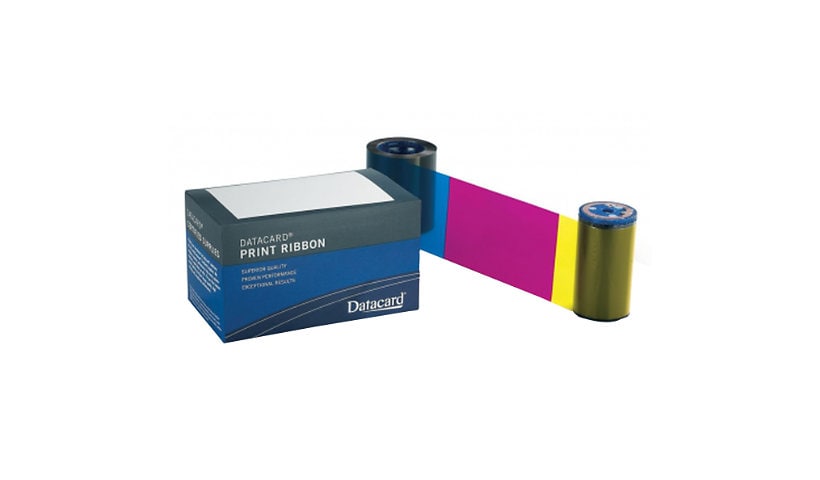 Datacard YMCKT-KT - 1 - black, yellow, cyan, magenta - consumables kit