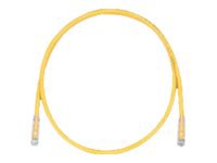 Panduit TX6 PLUS patch cable - 5 ft - yellow