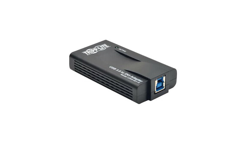 Tripp Lite USB 3.0 to VGA DVI Adapter SuperSpeed 512MB SDRAM 2048x1152 1080p - external video adapter