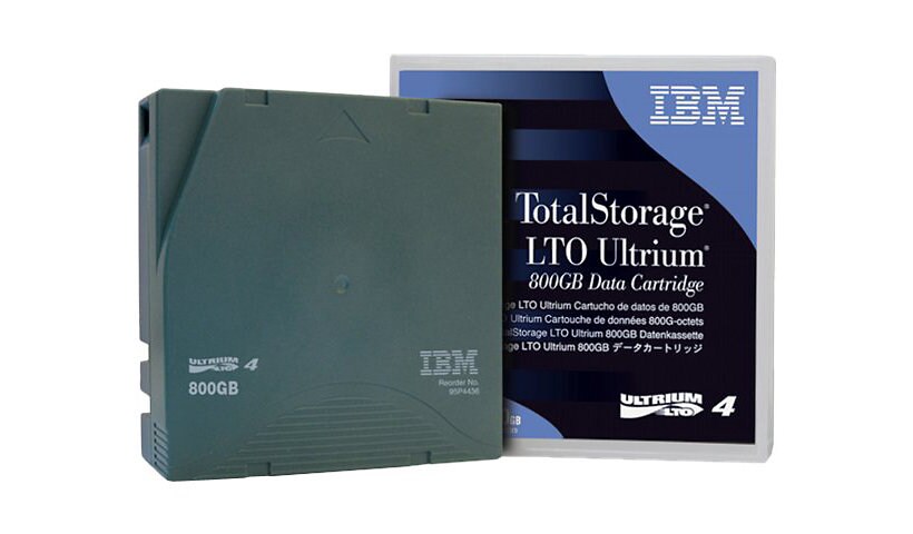 IBM TotalStorage - LTO Ultrium 4 x 20 - 800 GB - storage media