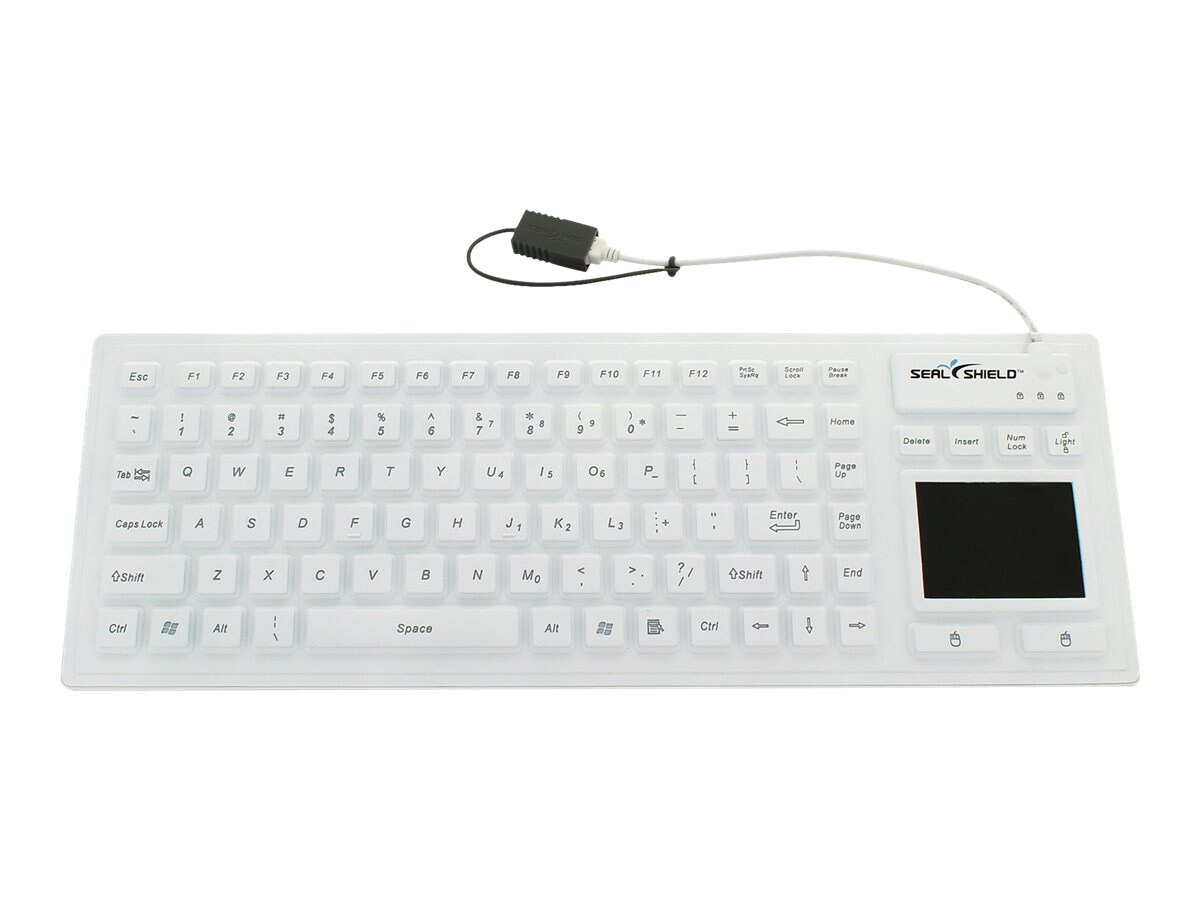 Seal Shield Seal Touch Glow Waterproof - keyboard - white