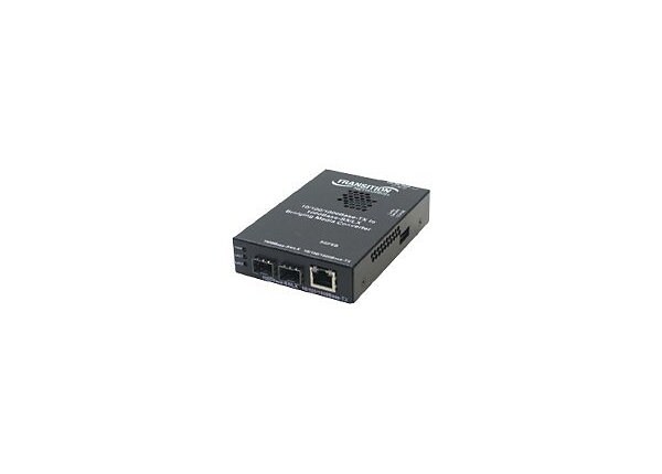Transition Stand-Alone - fiber media converter - Ethernet, Fast Ethernet, Gigabit Ethernet