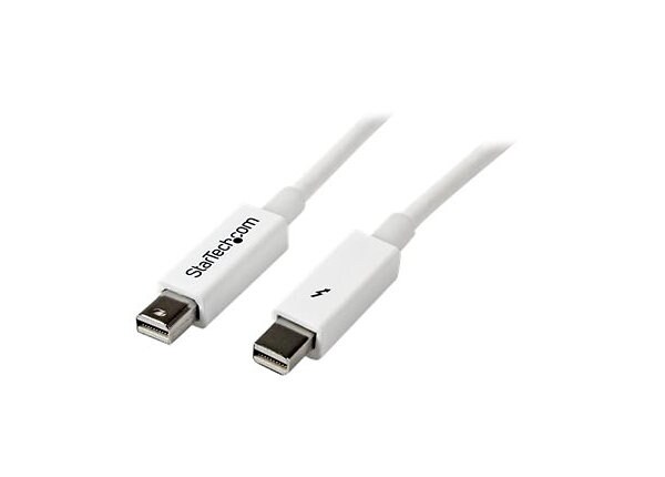 StarTech.com 0.5m White Thunderbolt Cable - M/M