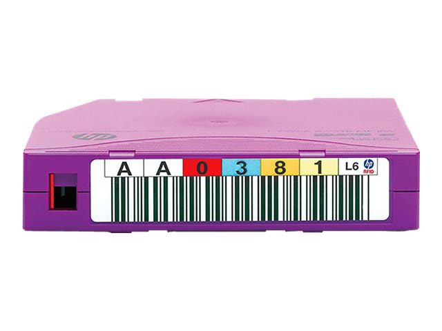 HPE Ultrium RW Custom Labeled No Case Data Cartridge - LTO Ultrium 6 x 20 - storage media
