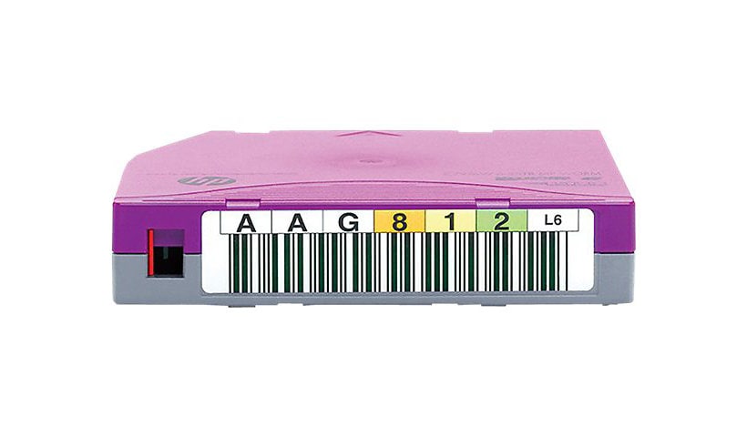 HPE Ultrium WORM Custom Labeled Data Cartridge - LTO Ultrium WORM 6 x 20 -
