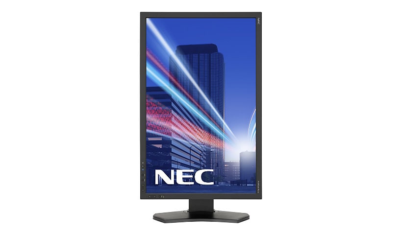 NEC MultiSync P242W-BK - LED monitor - 24"