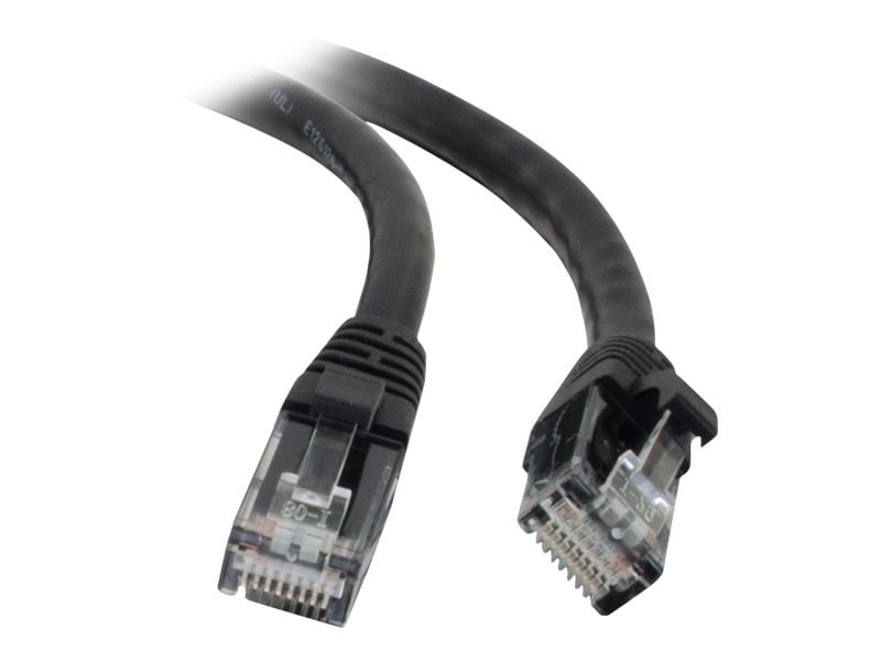 C2G 6ft Cat5e Snagless Unshielded (UTP) Ethernet Cable - Cat5e Network Patch Cable - PoE - Black