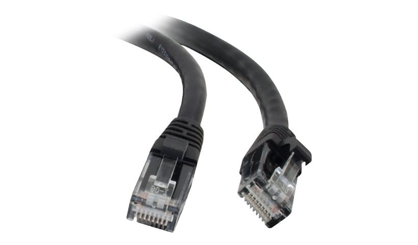 C2G 6ft Cat5e Snagless Unshielded (UTP) Ethernet Cable - Cat5e Network Patch Cable - PoE - Black