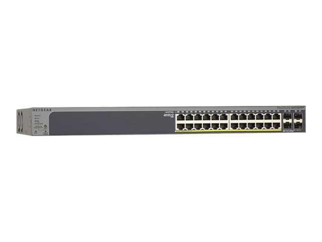 NETGEAR 24-Port Gigabit Smart Managed Pro Switch PoE+/384W (GS728TPP)